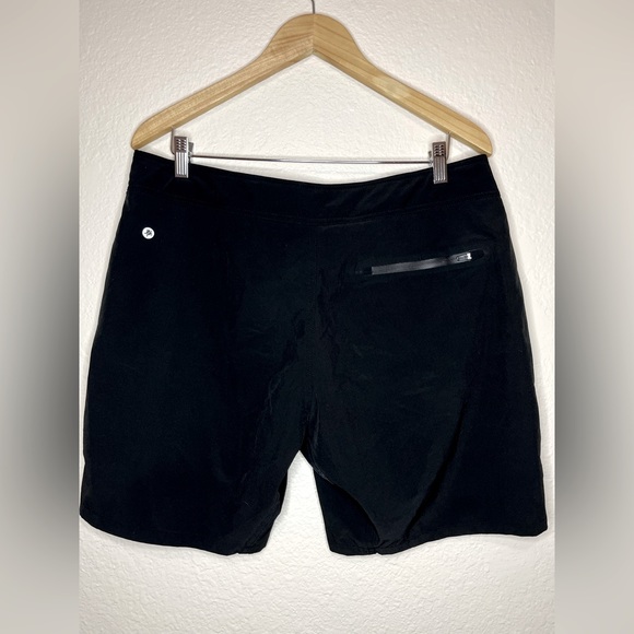LAIRD Black Mens Short Active/Swim Shorts Size 33 - Picture 3 of 6